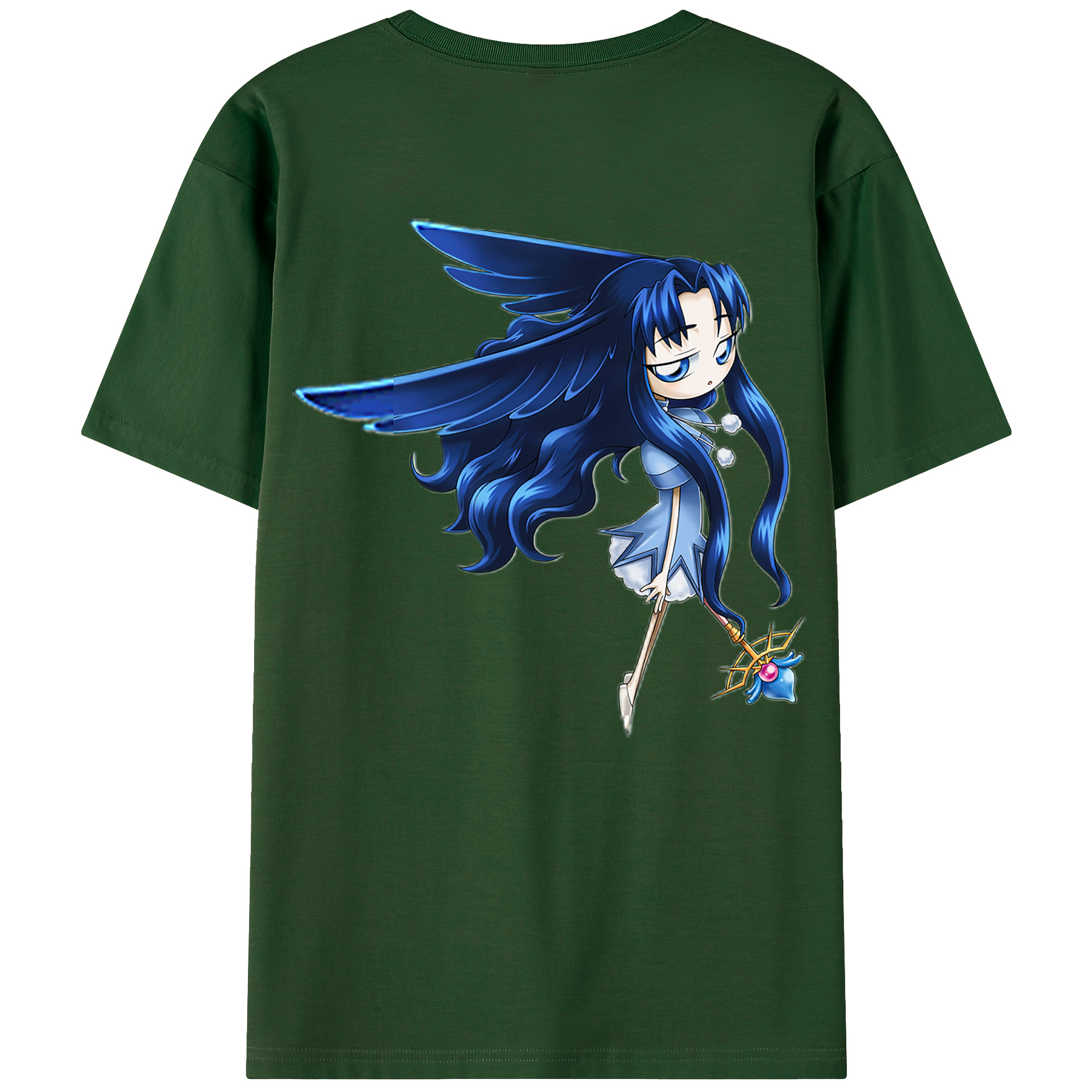 （画像用） 遊☆戯☆王 Yu-Gi-Oh! 綿100％半袖Tシャツ（背面プリント）